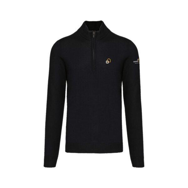 Pull 1/4 zippé - Homme